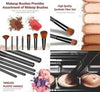 Glamorous 24 pcs make up brushes set